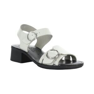 Fly London Ebli Leather Sandal, White